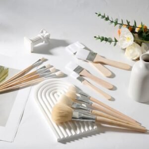 12Pcs Gilding Brush Set, Paint Brush Set