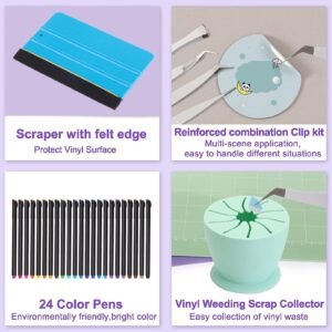 Vinyl Cutting Tool Line Marker Pen Holder Craft Weeding Set